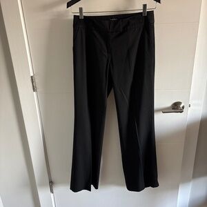 Bebe wide leg black pants
